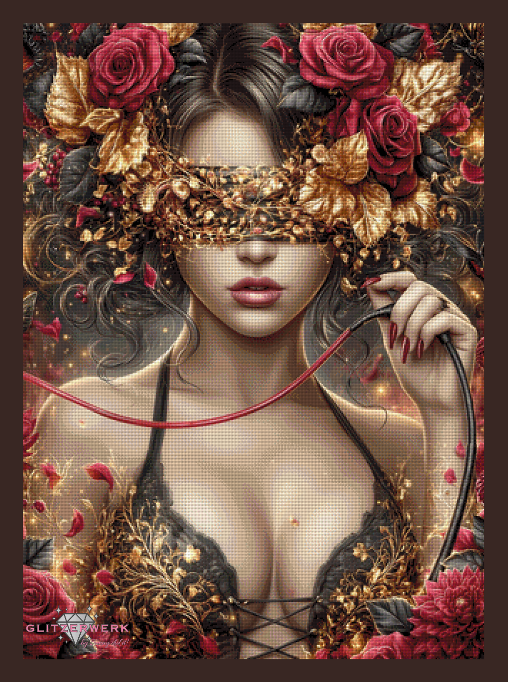 Crimson Desire by Sweet_Loco_AI 80x110cm 150 Farben
