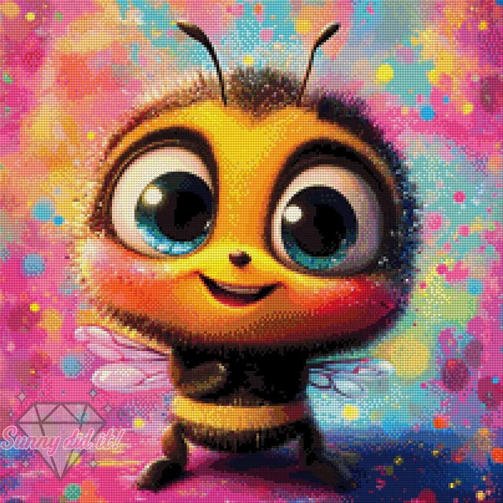Honey Bee by CaroFelicia 50x50cm 135 Farben