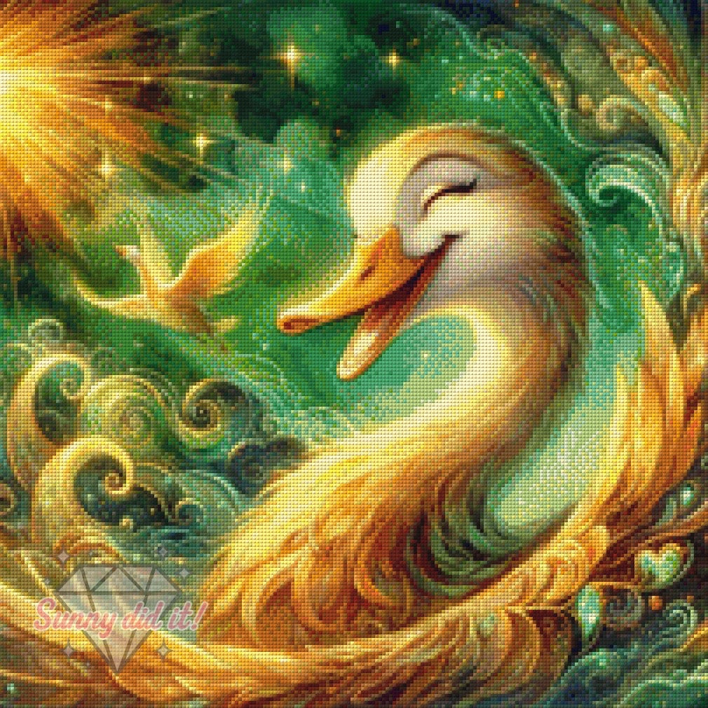 Fräulein Goldschnute by Marli Forst 50x50cm 115 Farben