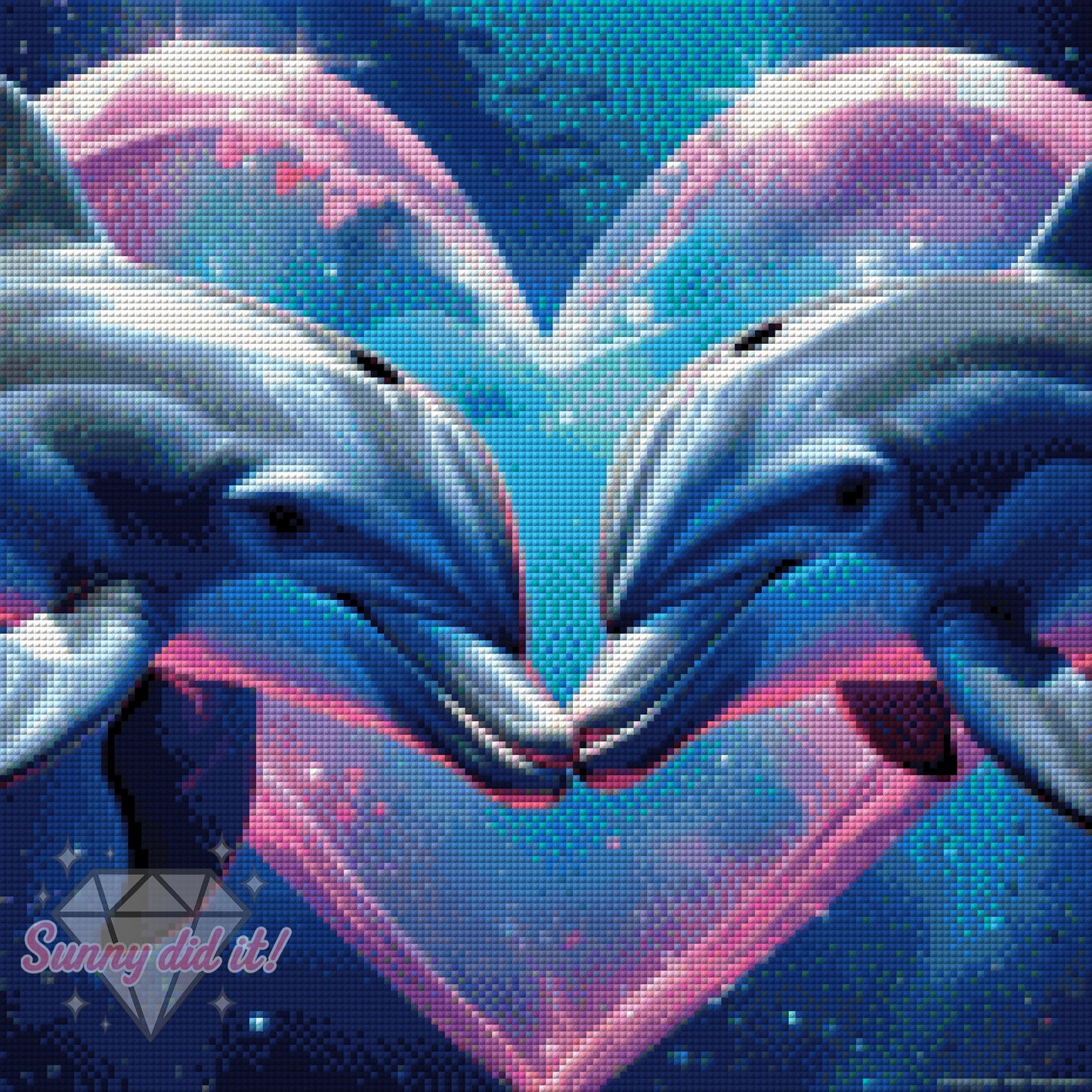 Delphine by Christa.fe KI 40x40cm 95 Farben