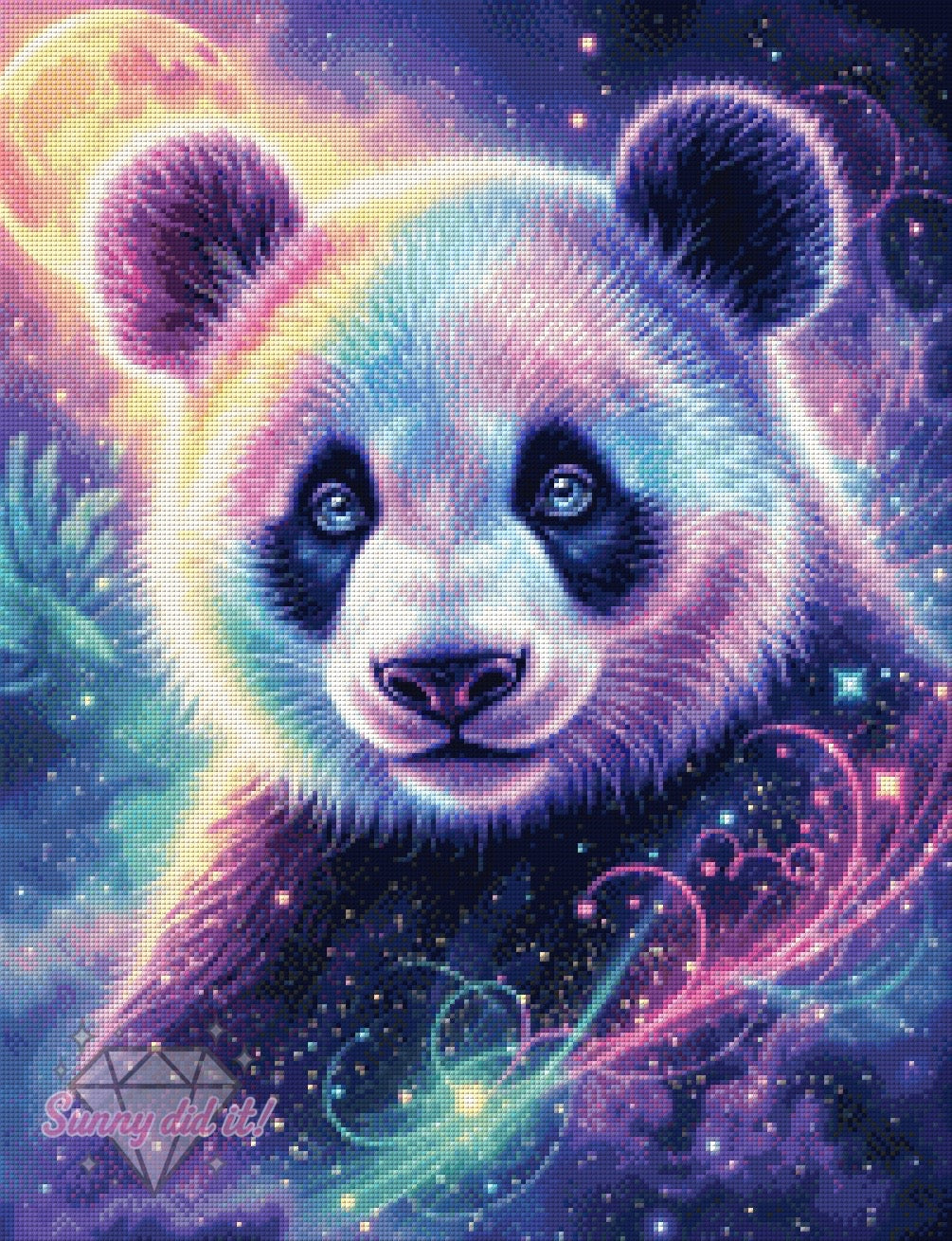 Panda by Sunny did it! 50x65cm 115 Farben