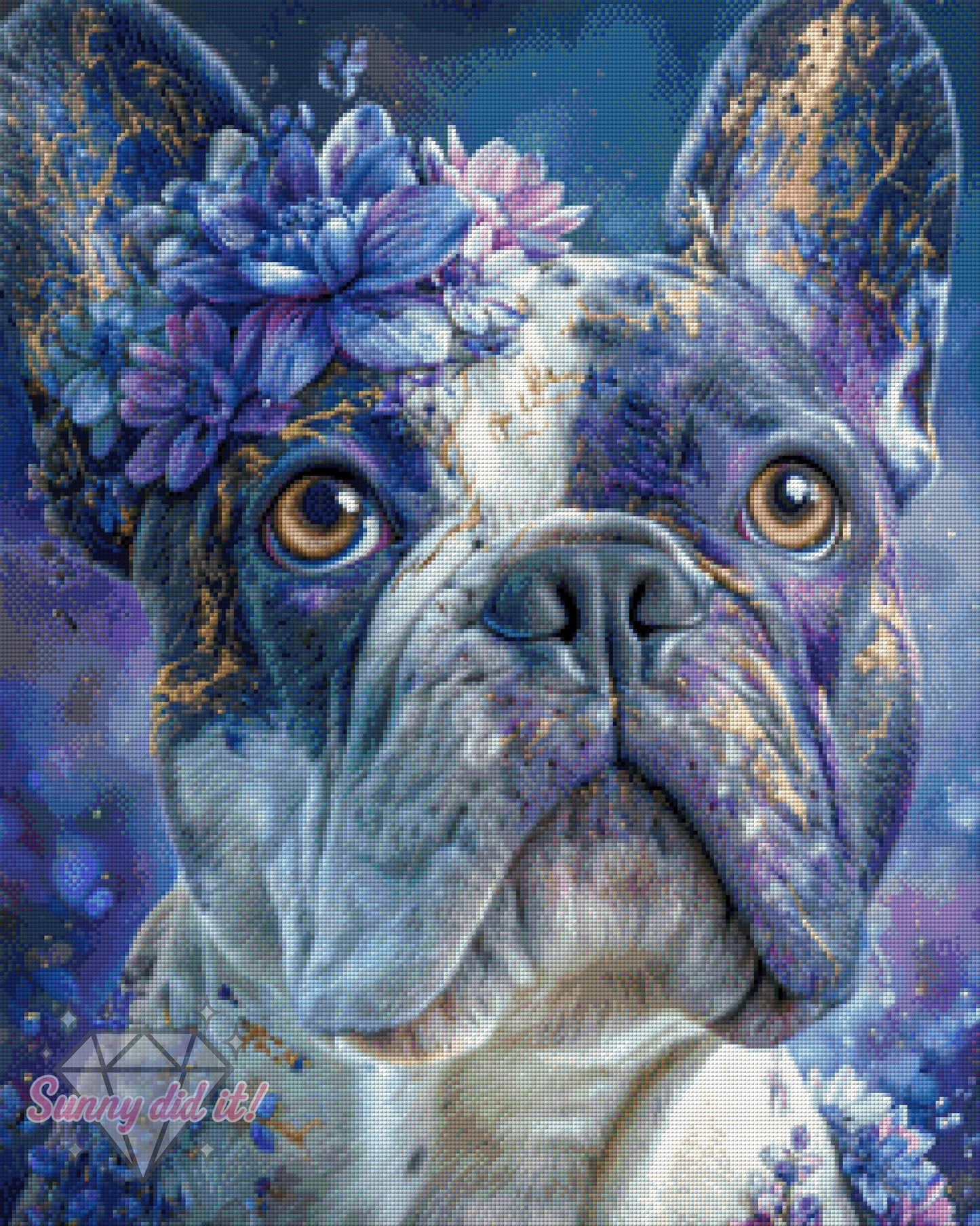 Frenchi by Funkelreich 60x75cm 120 Farben