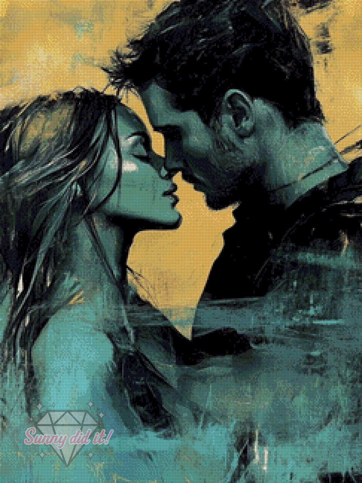 Intense Moment by CaroFelicia 60x80cm 90 Farben