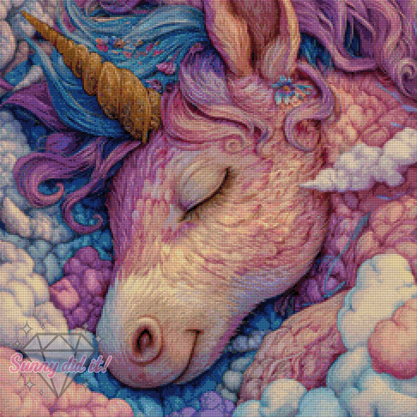 Sleeping Beauty by Funkelreich 60x60cm 90 Farben