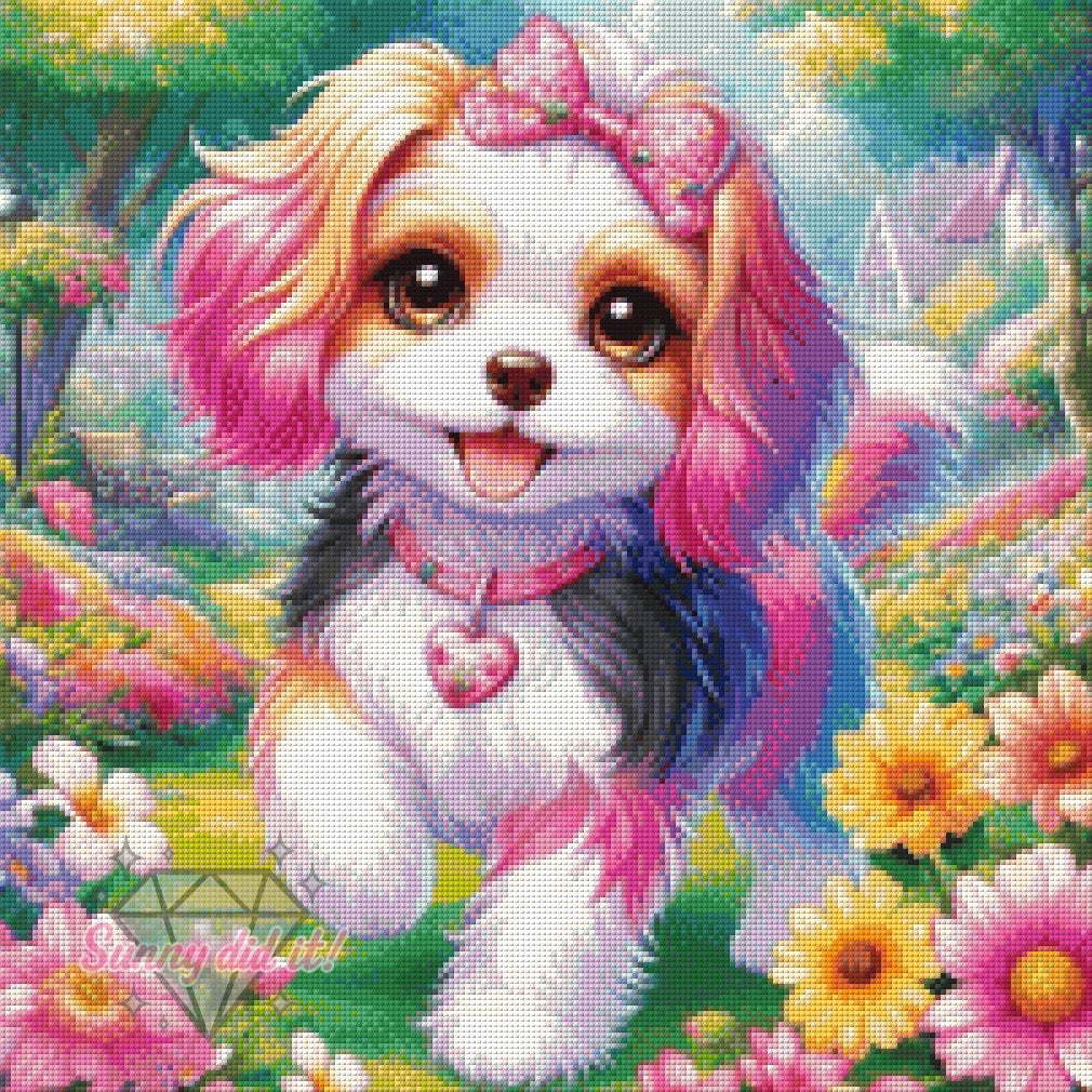 Pixie Paws by Silvia-ki 50x50cm 100 Farben
