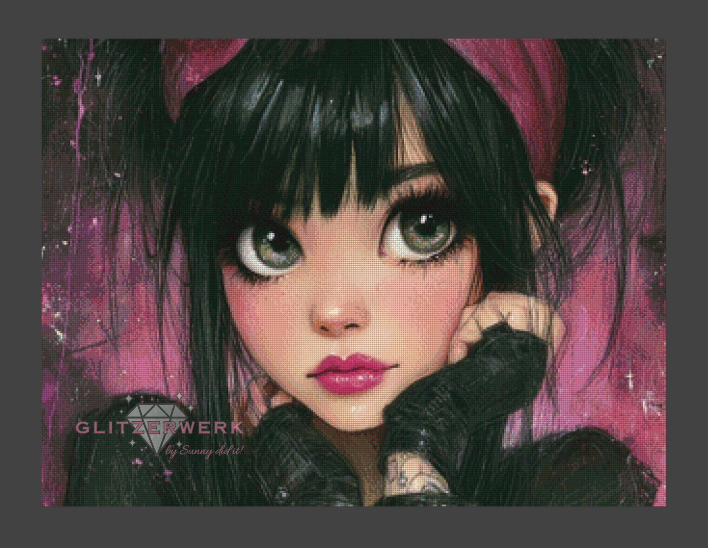 Pink Whisper by CaroFelicia 80x60cm 80 Farben