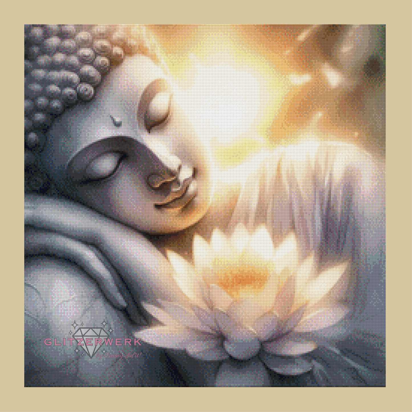 Inner Light by Kaira KI Art 60x60cm 100 Farben