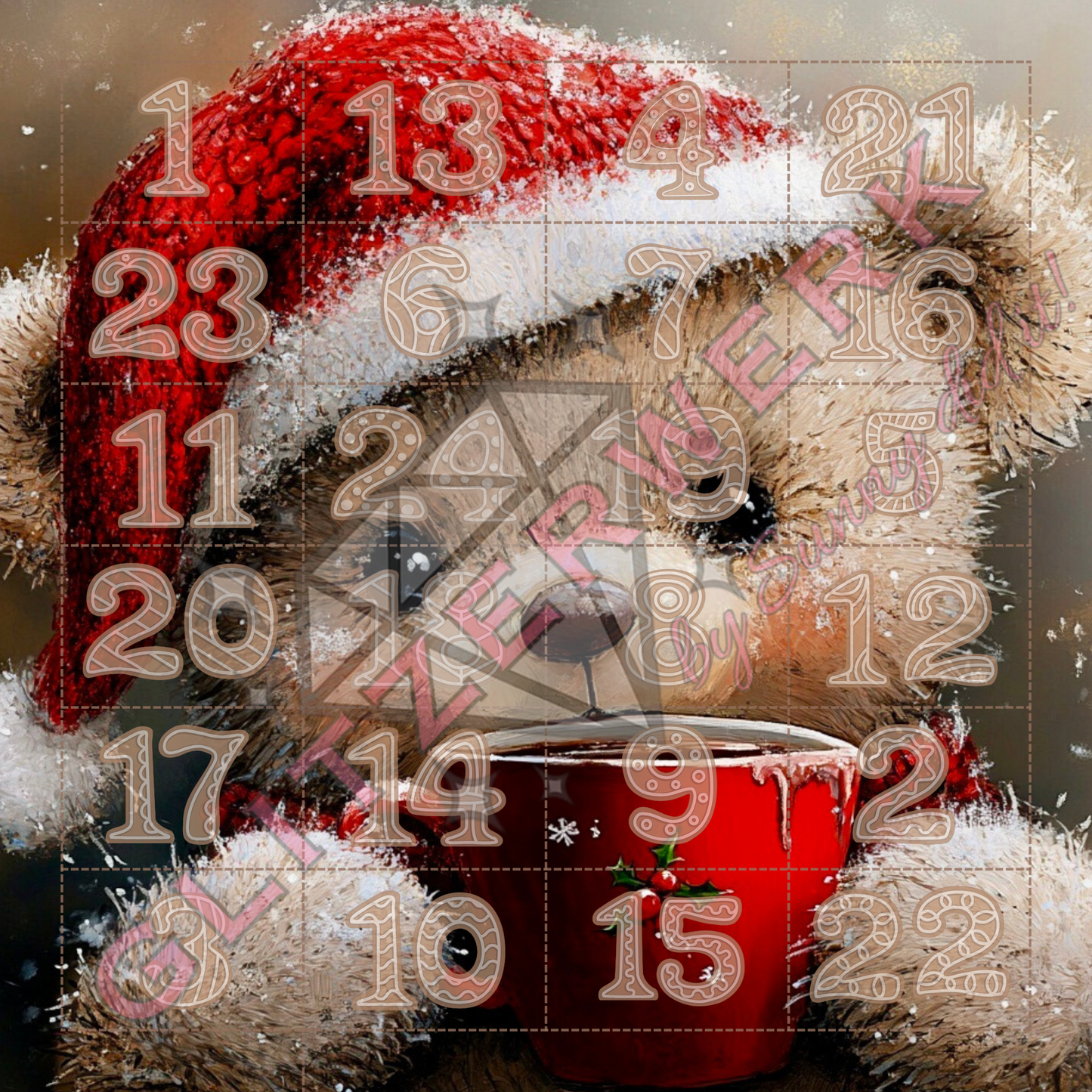 Adventszeit bei Sunny did it! 40x40cm Bild Eures Lieblingskünstlers plus weihnachtliche Überraschung