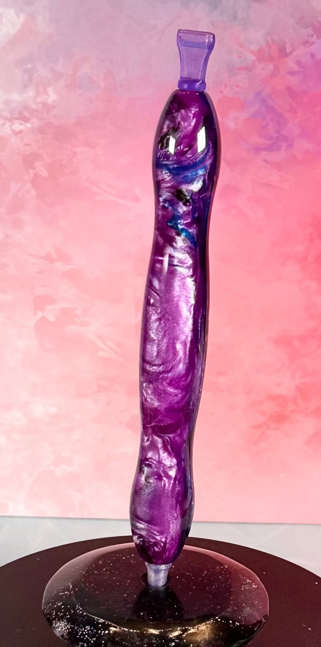 Diamond Painting Resin Stift - lila - mit Resinspitzen
