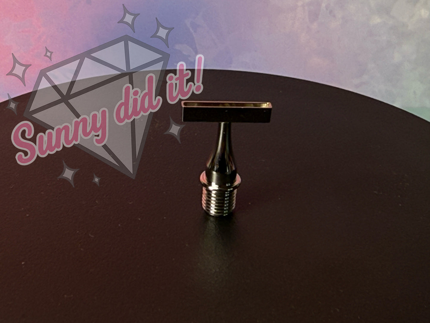 Schmale Metallaufsätze zu Diamond Painting Resin Stift mit Schraubgewinde