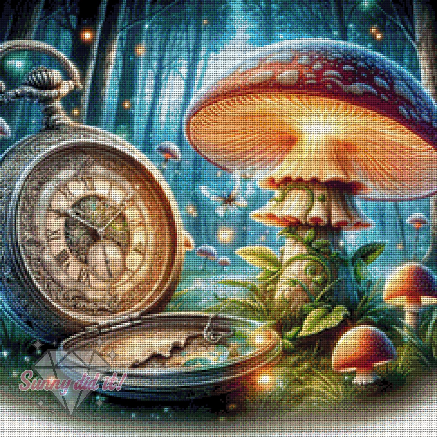 Wonderland by Teddy's Kreativchaos 60x60cm 130 Farben