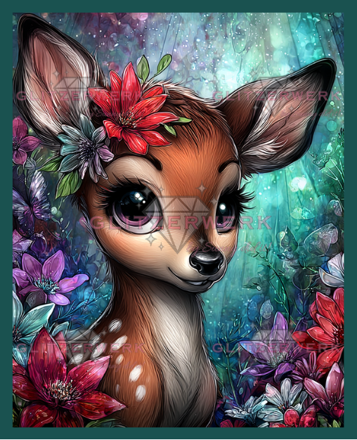 Blossom Fawn by Sunny did it! 40x50cm 115 Farben