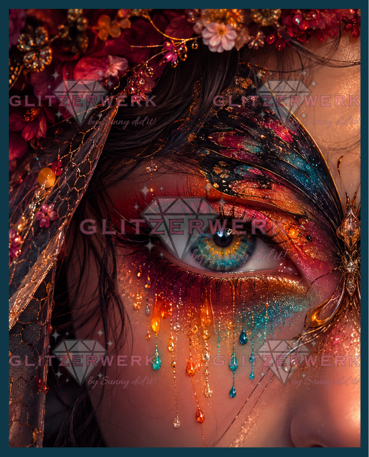 Tränen der Magie by nerdylovelythings 60x75cm 110 Farben