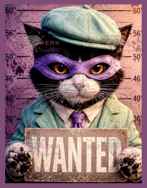 Wanted 2.0 by ST-Design 40x50cm 90 Farben