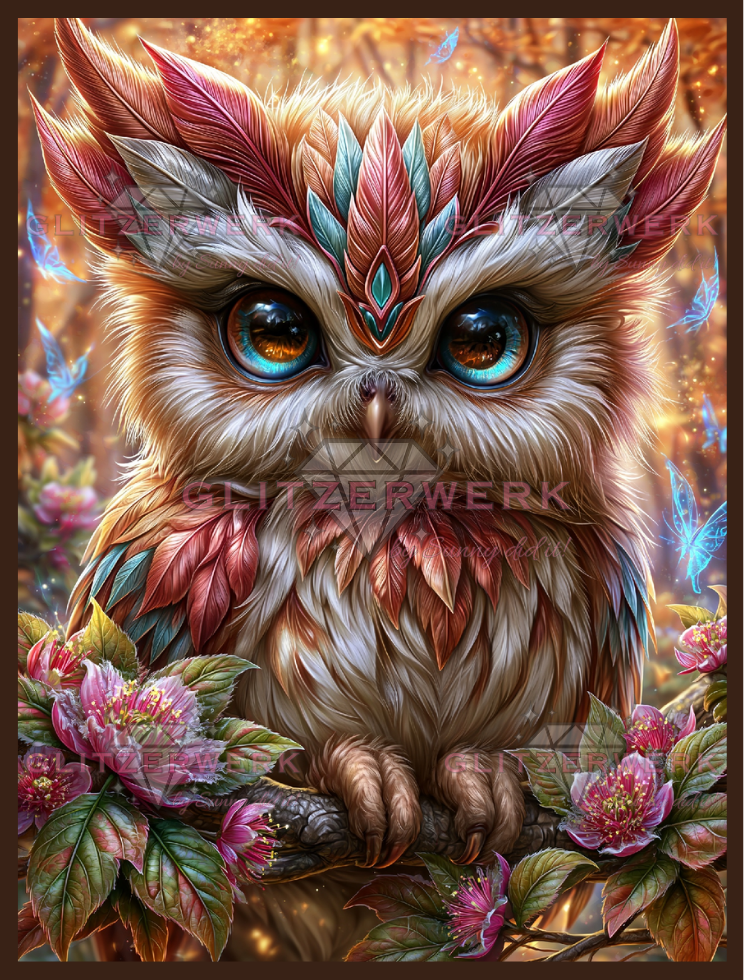 Federzauber by Sweet_Loco_AI 60x80cm 170 Farben