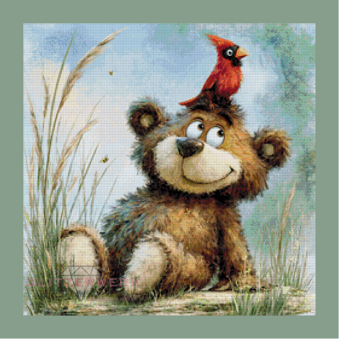Beste Freunde by Marli Forst 50x50cm/60x60cm
