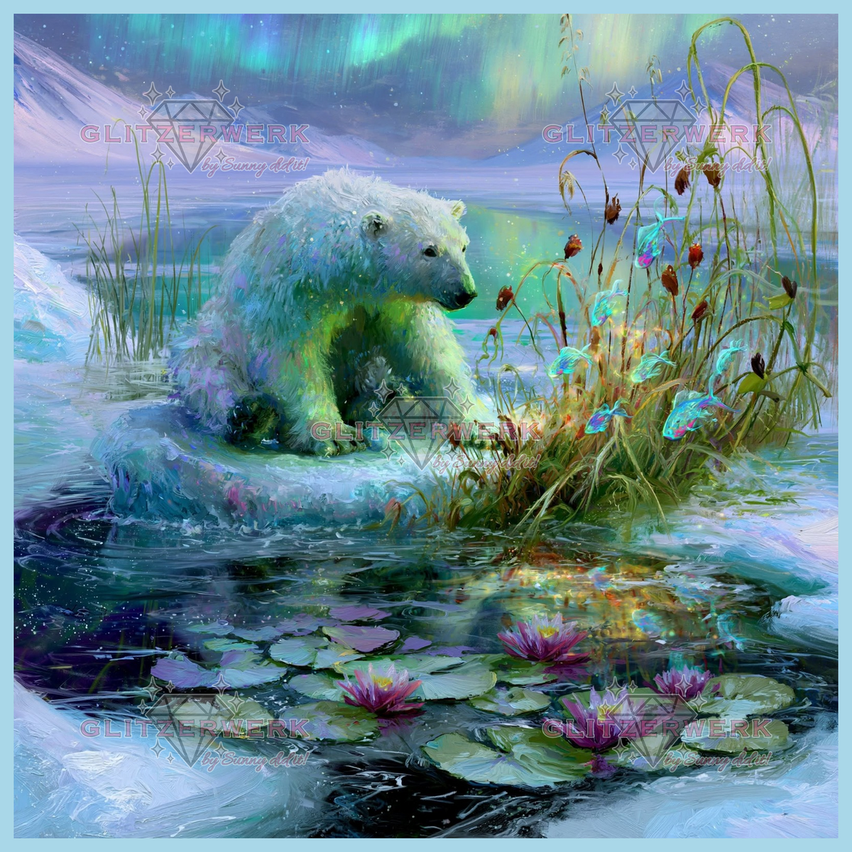 Aurora Soul by Marli Forst 90x90cm 160 Farben