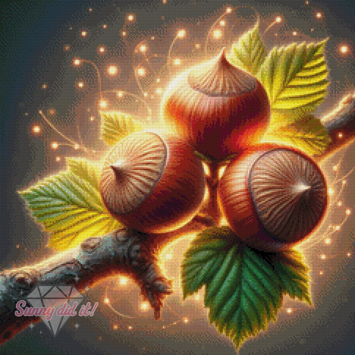 Drei Haselnüsse by Cre8tive Diamond Art