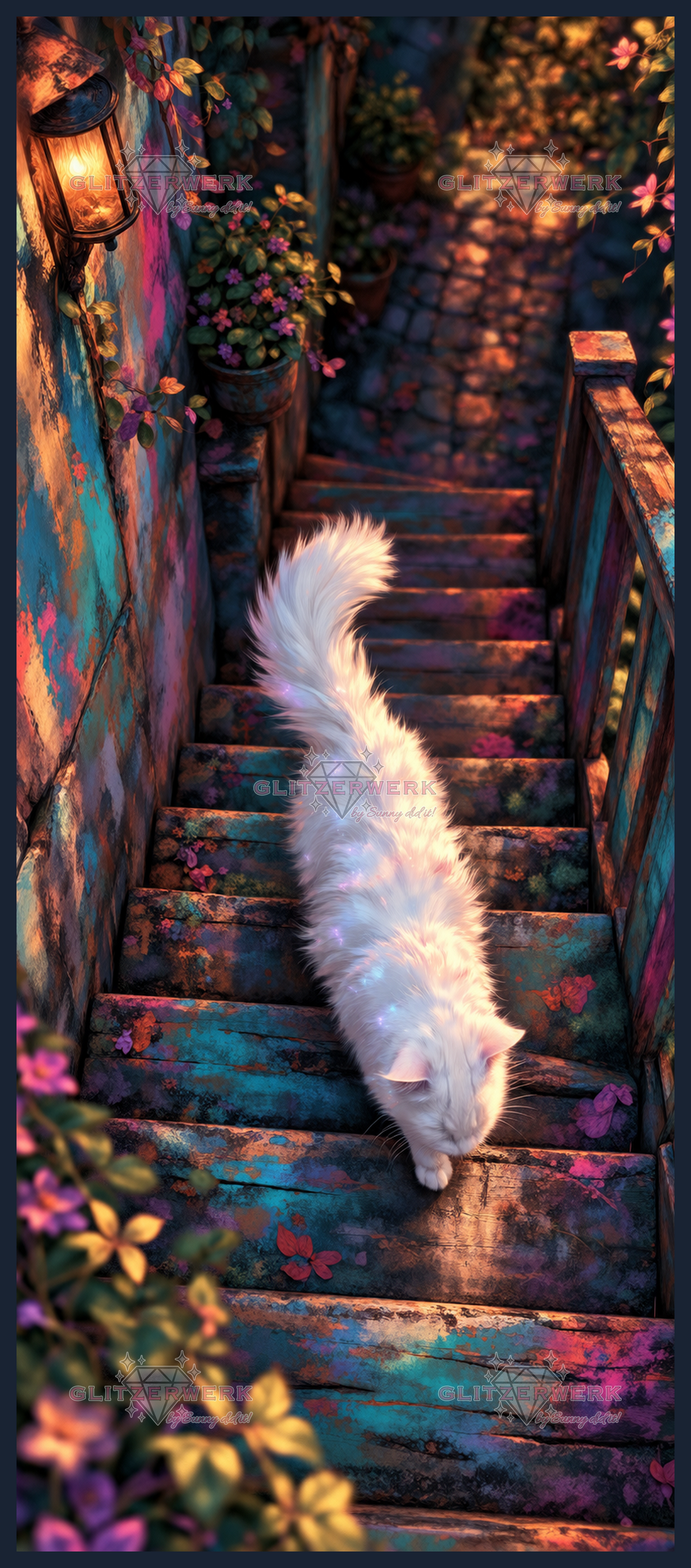 Streifzug durch die Nacht by Tiki_DIAMONDS.ai 60x140cm 135 Farben