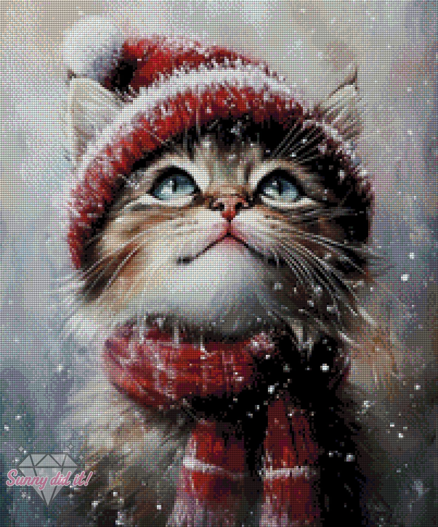 Winter Kitty by CaroFelicia