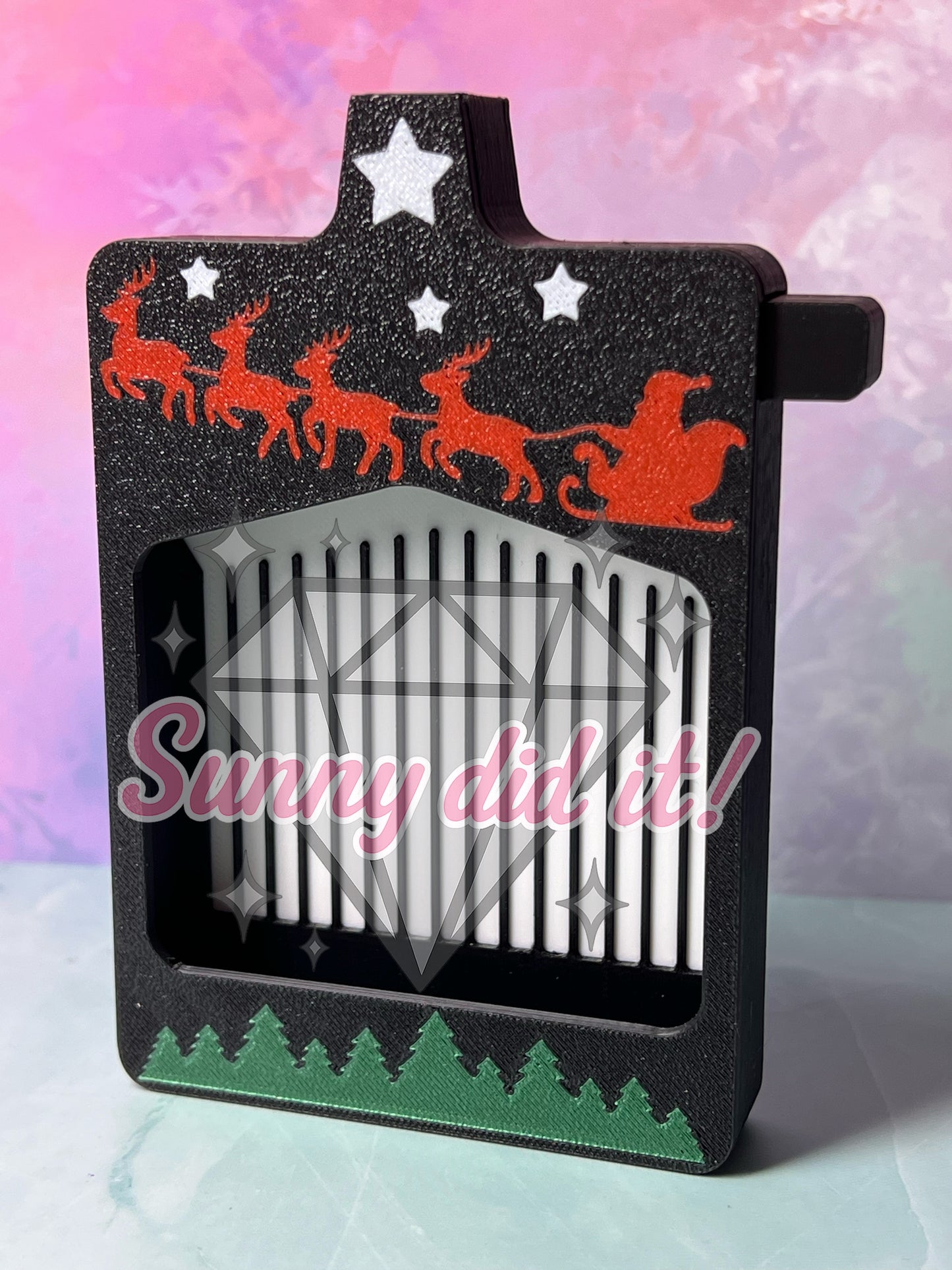 Automatikschiffchen "Weihnachtsschlitten"