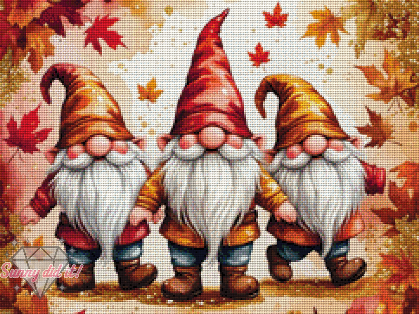 Autumn Gnomes by Christa.fe KI