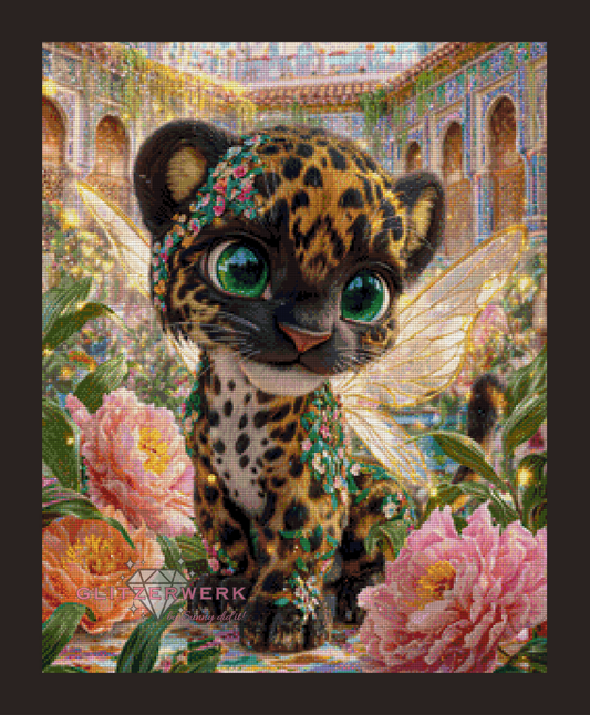 Fairytale Leo by Funkelreich 60x75cm 110 Farben