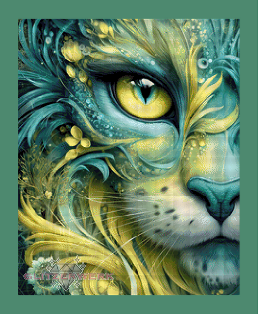 Aurora Felina by Sweet_Loco_AI 60x75cm 115 Farben
