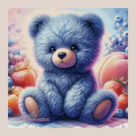 Fruity Bear by Teddy's Kreativchaos 50x50cm 90 Farben