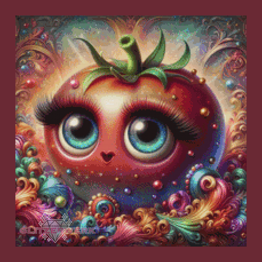 Crazy Tomato by Sandra's KI Designs 50x50cm 105 Farben