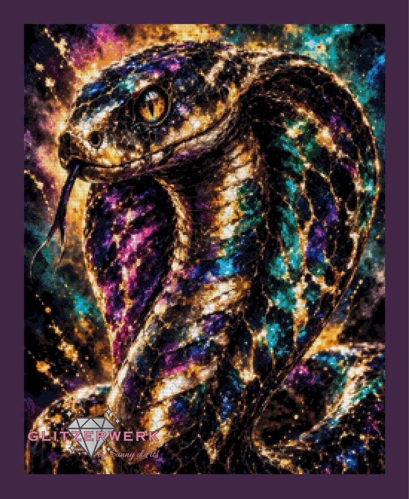 Cobra by Christa.fe KI 60x75cm 100 Farben