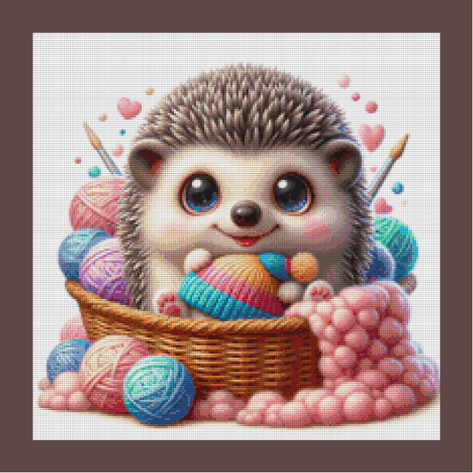 Häkeligel by Silvia-ki 50x50cm 75 Farben