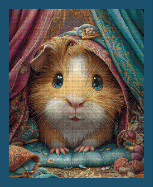Cozy Guineapig by Funkelreich 60x75cm 100 Farben