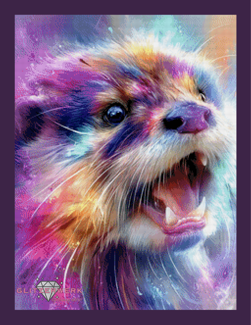 Wildfang by CaroFelicia 60x80cm 130 Farben
