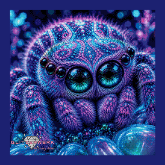 Moonspinner by nerdylovelythings 60x60cm 70 Farben