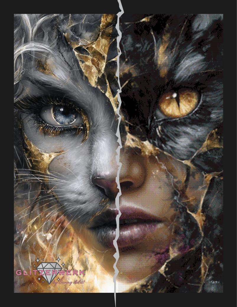 Wild Within by CaroFelicia 60x80cm 115 Farben