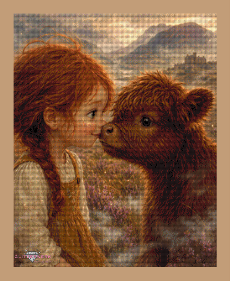 Golden Meadow by Cre8tive Diamond Art 60x75cm 80 Farben