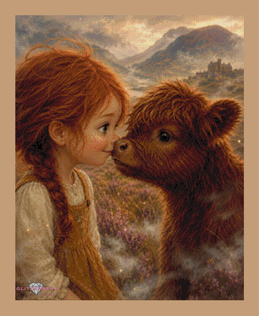 Golden Meadow by Cre8tive Diamond Art 60x75cm 80 Farben