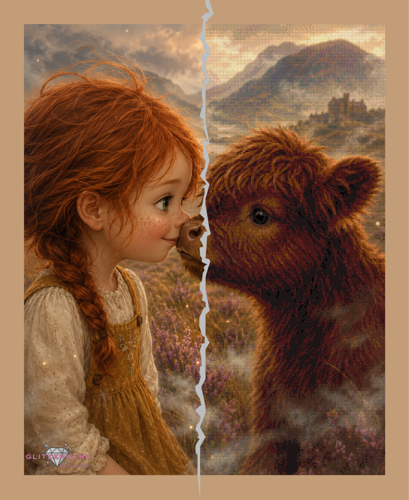 Golden Meadow by Cre8tive Diamond Art 60x75cm 80 Farben