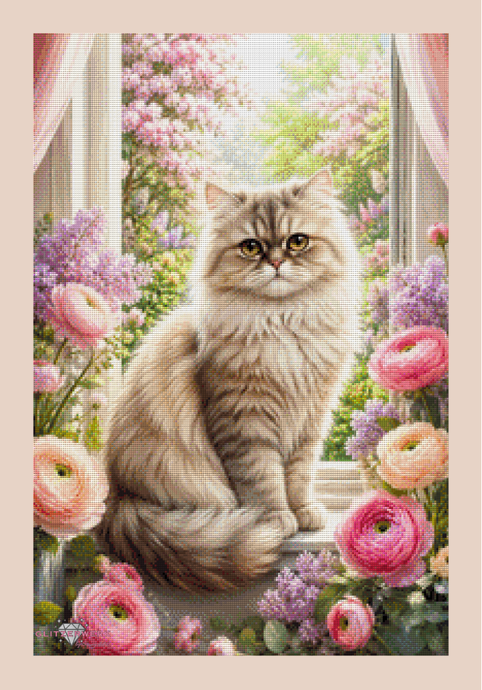 Little Garden Queen by Cre8tive Diamond Art 50x75cm 115 Farben