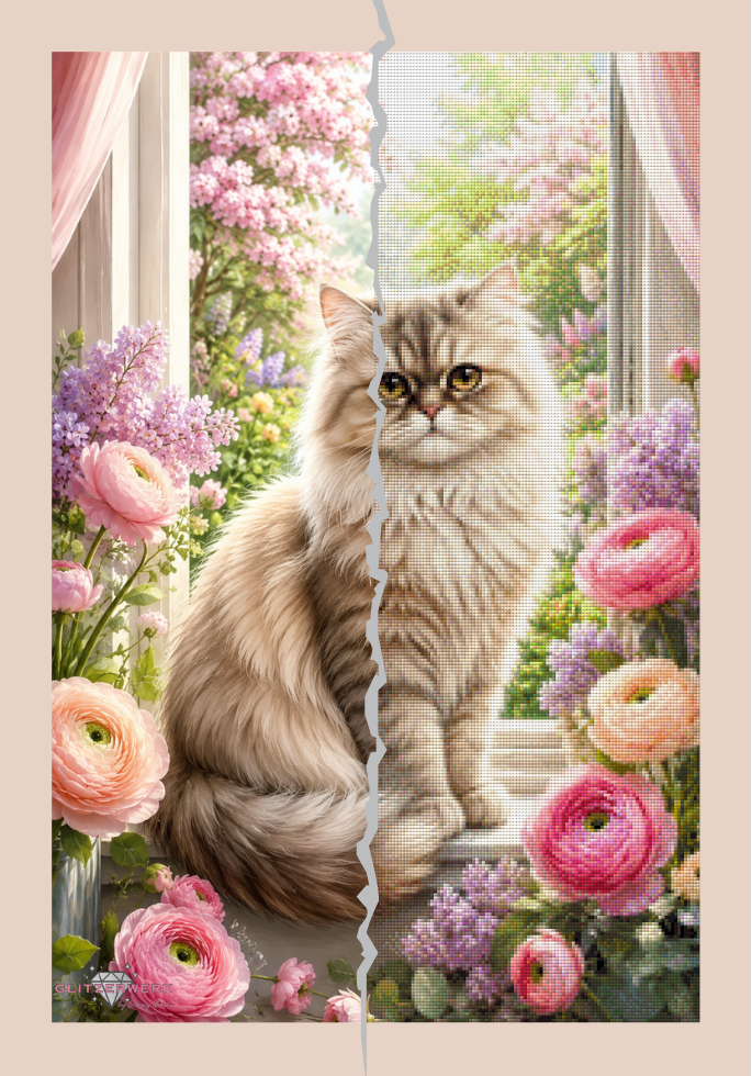 Little Garden Queen by Cre8tive Diamond Art 50x75cm 115 Farben