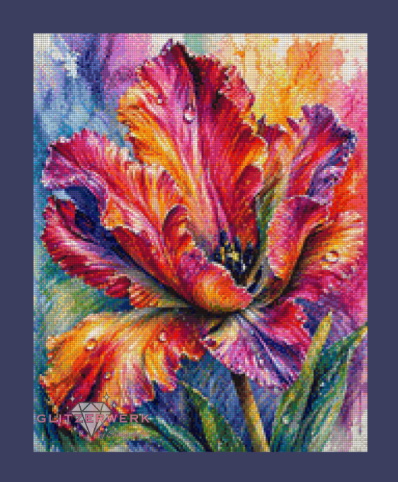 Farbenpracht by Christa.fe KI 40x50cm 120 Farben