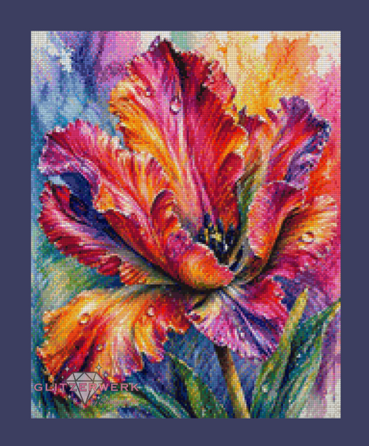 Farbenpracht by Christa.fe KI 40x50cm 120 Farben