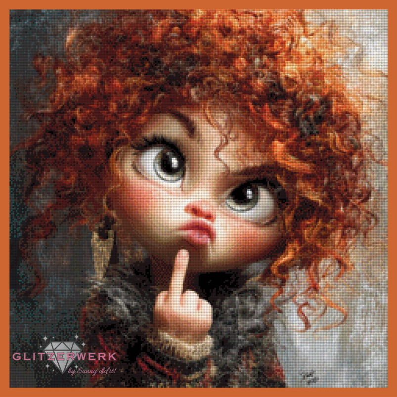 Ooopssssi by Kreativköter Mr. Clay 60x60cm 150 Farben