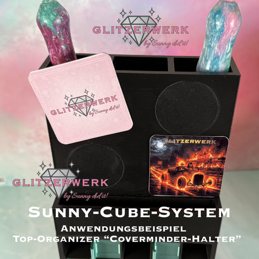 Sunny-Cube-System - Organizer "CoverMinder" - Glitzerwerk by Sunny did it!