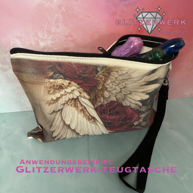 Glitzerwerk-Zeugtasche