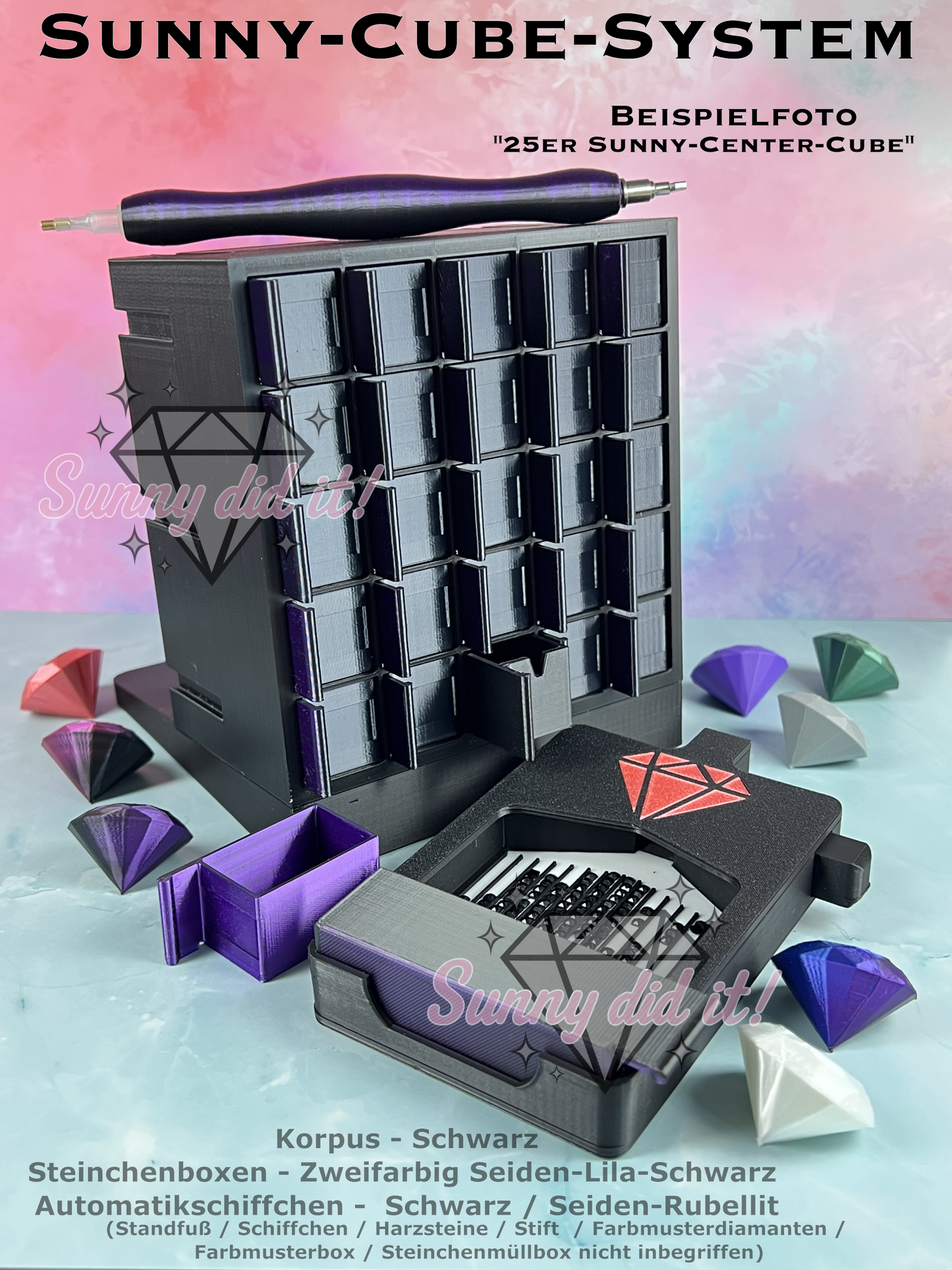 Sunny-Cube-System - 25er Sunny-Center-Cube