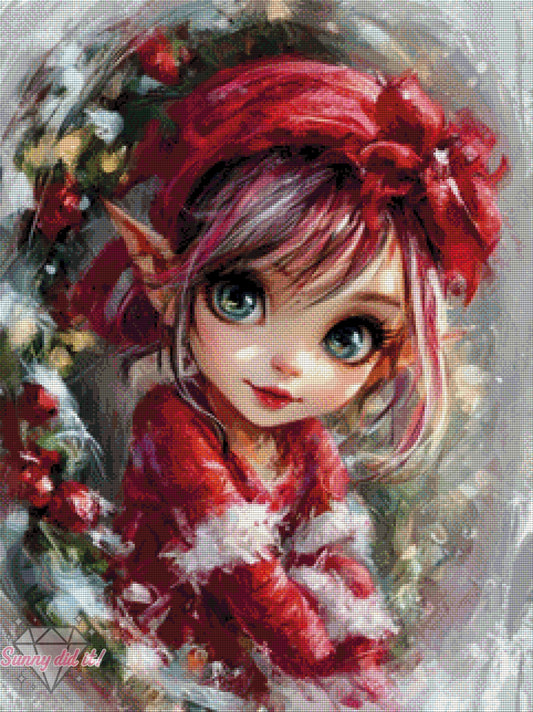 Weihnachtselfe by CaroFelicia
