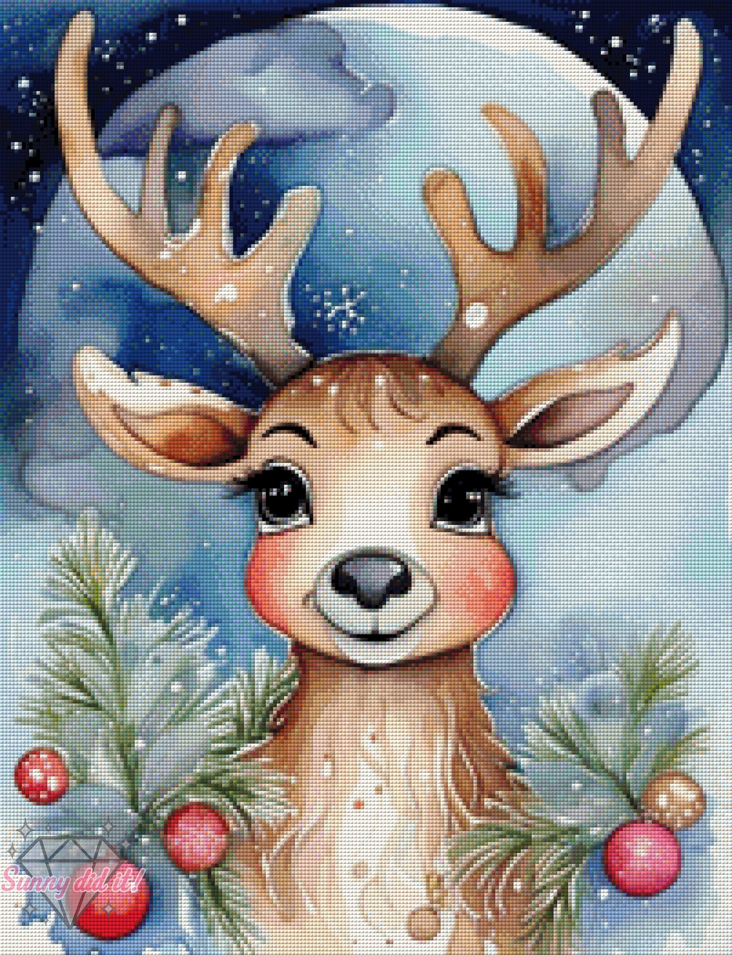 Reindeer by Cre8tive Diamond Art