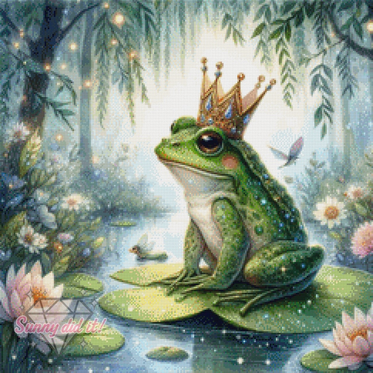 Küss mich by Sandra's KI Designs 60x60cm 125 Farben